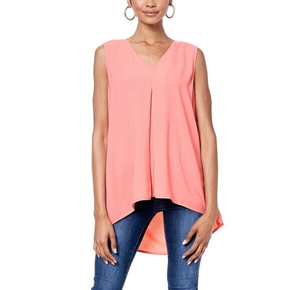 FEVER Ladies Versatile High-Low Sleeveless Tunic: Size - Small Only - Picture 4 of 7